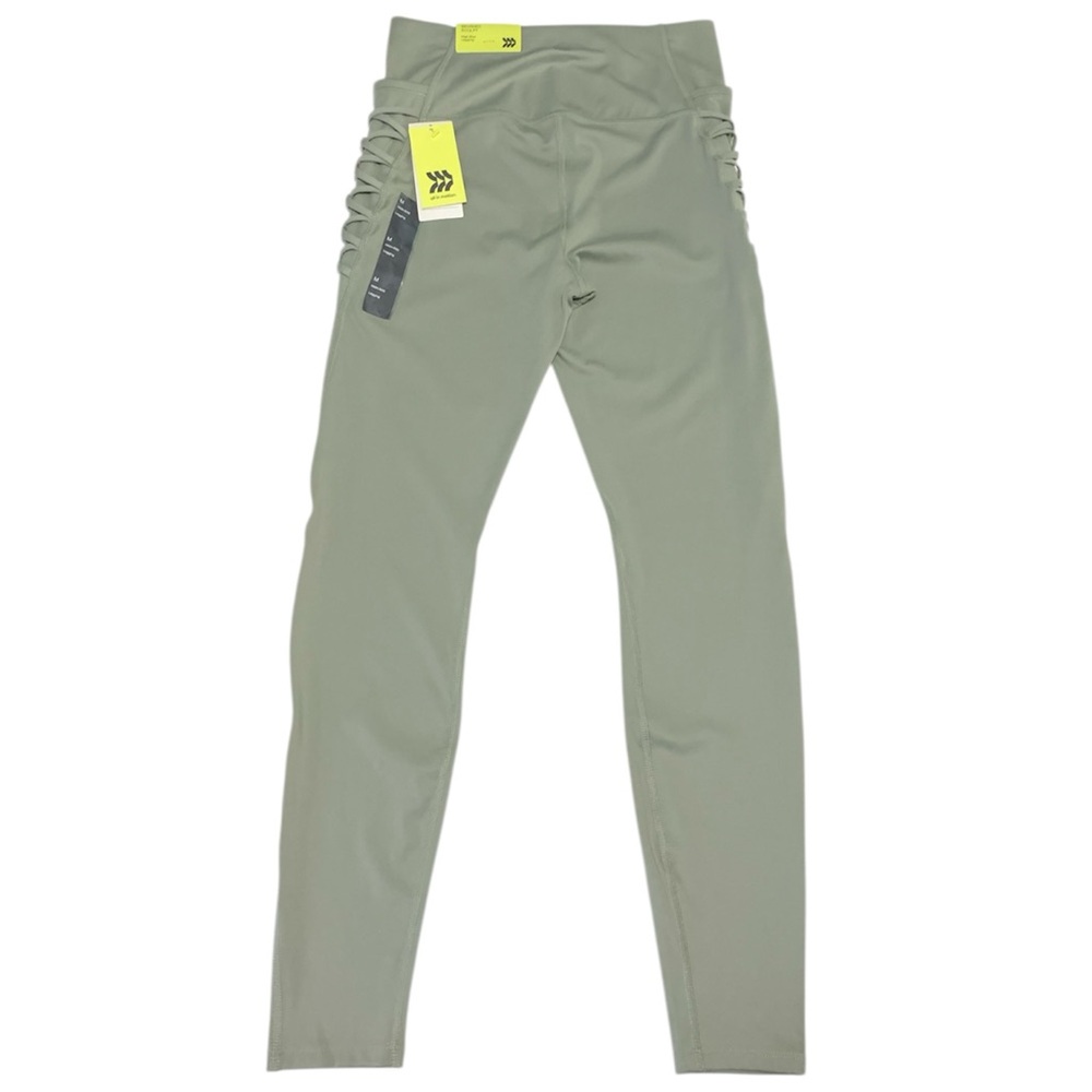 All In Motion Brushed Sculpt High-Rise Active Leggings Sage Green Size M - Picture 4 of 12
